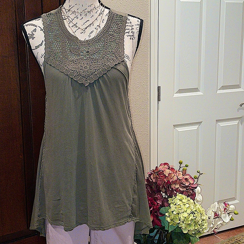 Others Follow Crochet Tank